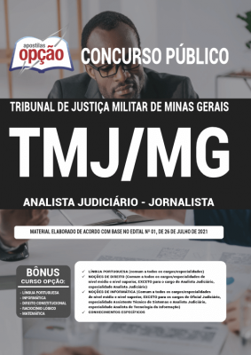 Apostila TJM-MG - Analista Judiciário - Jornalista