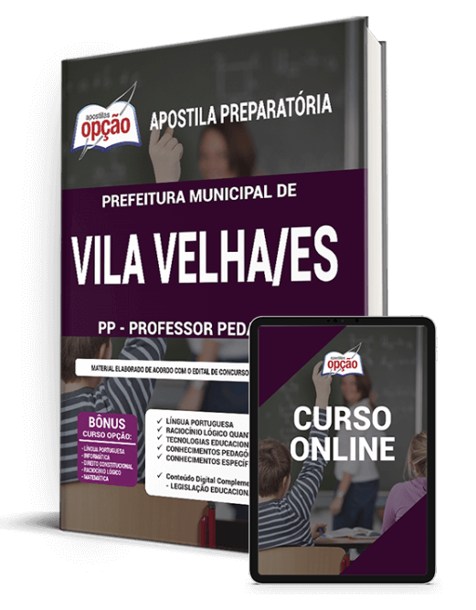 Apostila Prefeitura de Vila Velha - ES 2021 PP - Professor Pedagogo