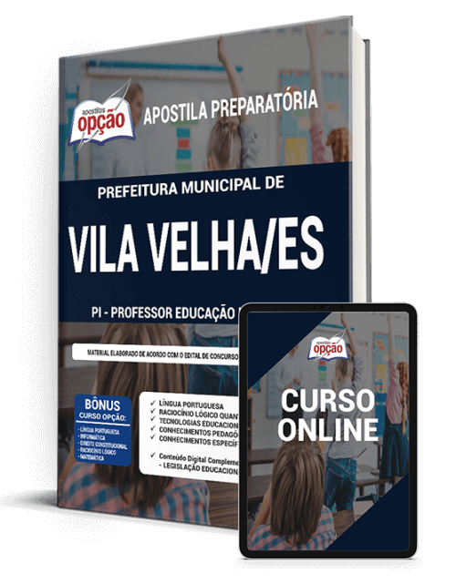 Apostila Pref de Vila Velha - ES 2021 PI - Professor Educação Infantil