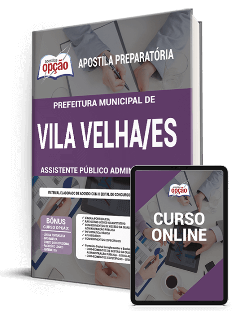 Apostila Pref de Vila Velha - ES 2021 Assistente Público Administrativo