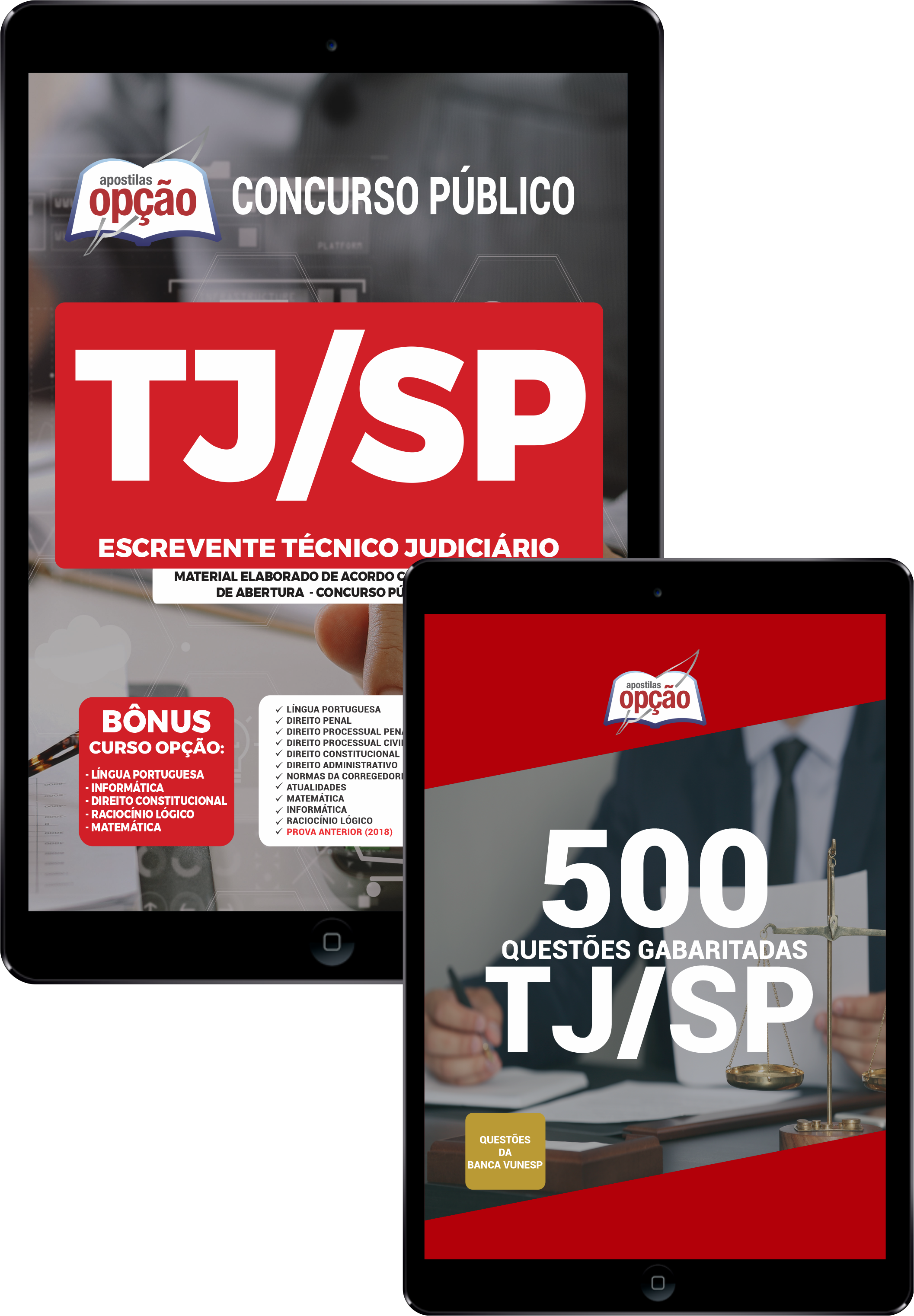 Combo TJ-SP Escrevente Téc Judiciário