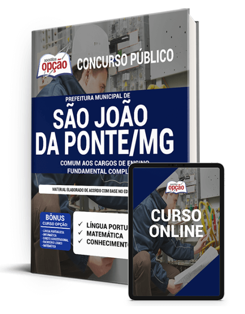 Apostila Pref São João da Ponte MG 2021 Ensino Fundamental Completo