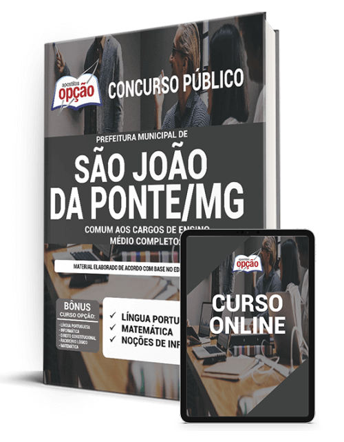 Apostila Pref São João da Ponte MG 2021 Ensino Médio Completo