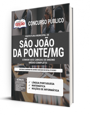 Apostila Prefeitura de São João da Ponte - MG - Comum aos Cargos de Ensino Médio Completo