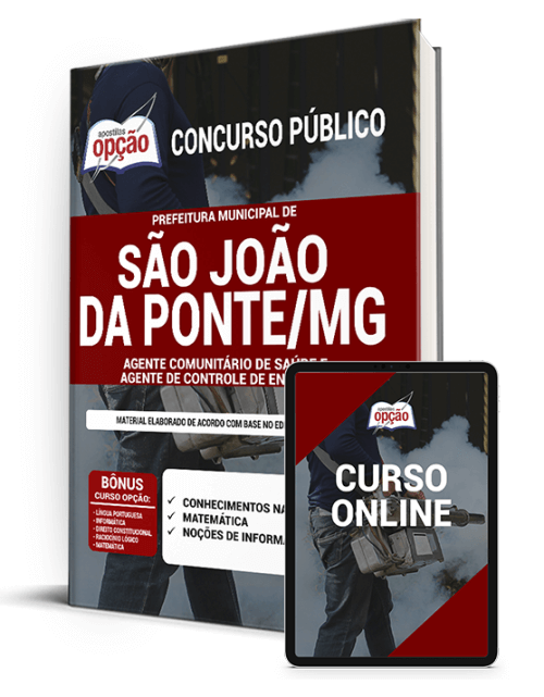 Apostila Pref São João da Ponte MG 2021 Agente