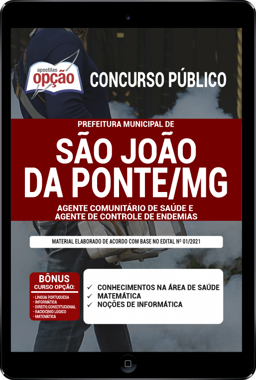 Apostila Pref São João da Ponte MG PDF Agente 2021