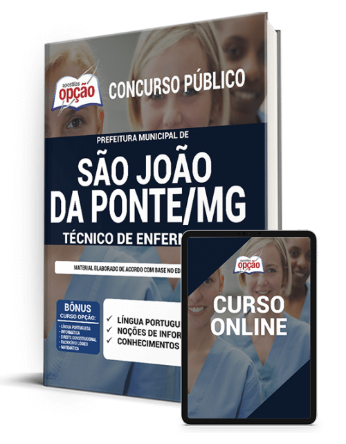 Apostila Pref São João da Ponte MG 2021 Técnico de Enfermagem