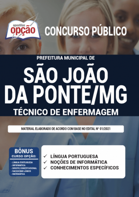 Apostila Prefeitura de São João da Ponte - MG - Técnico de Enfermagem