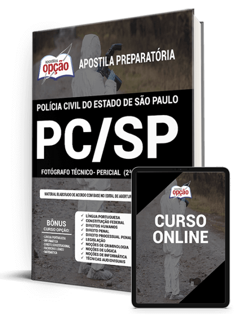 Apostila PC-SP 2021 - Fotógrafo Técnico-Pericial (2ª Edição)