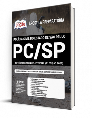 Apostila PC-SP - Fotógrafo Técnico-Pericial (2ª Edição)