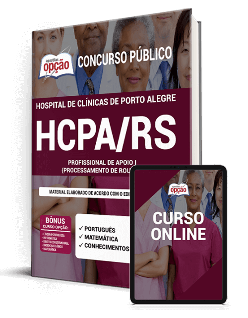 Apostila HCPA-RS 2021 Profissional de Apoio I Processamento de Roupas