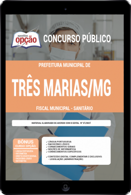Apostila Prefeitura de Três Marias - MG em PDF - Fiscal Municipal - Sanitário