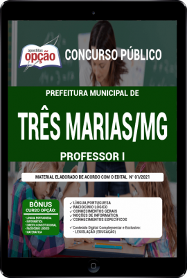 Apostila Prefeitura de Três Marias - MG em PDF - Professor I
