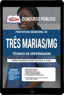 Apostila Prefeitura de Três Marias - MG em PDF - Técnico de Enfermagem