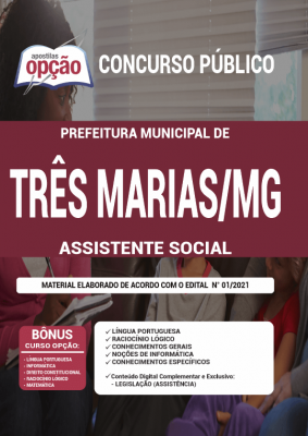 Apostila Prefeitura de Três Marias - MG - Assistente Social