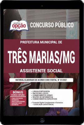 Apostila Prefeitura de Três Marias - MG em PDF - Assistente Social