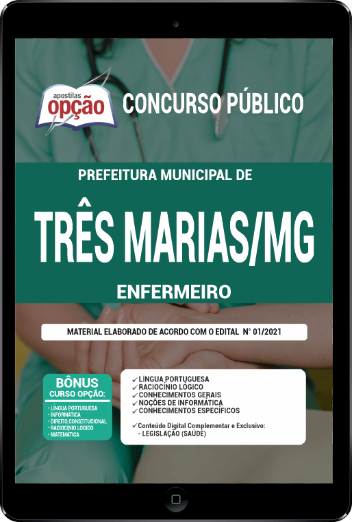 Apostila Pref Três Marias MG PDF Enfermeiro 2021