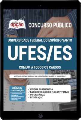 Apostila UFES em PDF - Comum a Todos os Cargos