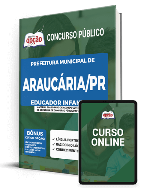 Apostila Prefeitura de Araucária - PR 2021 - Educador Infantil II