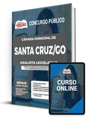 Apostila Câmara de Santa Cruz - GO - Analista Legislativo