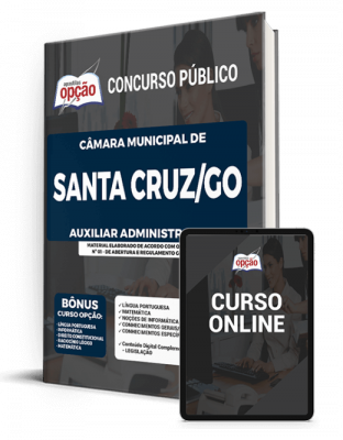 Apostila Câmara de Santa Cruz - GO - Auxiliar Administrativo