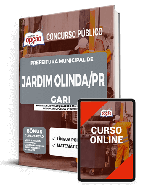 Apostila Prefeitura de Jardim Olinda - PR 2021 - Gari
