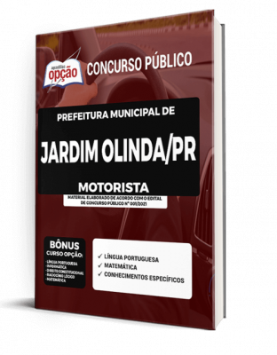Apostila Prefeitura de Jardim Olinda - PR - Motorista