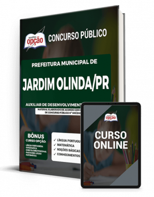 Apostila Prefeitura de Jardim Olinda - PR - Auxiliar de Desenvolvimento Infantil