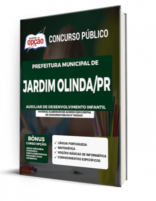 Apostila Prefeitura de Jardim Olinda - PR - Auxiliar de Desenvolvimento Infantil