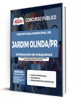 Apostila Prefeitura de Jardim Olinda - PR - Operador de Máquinas
