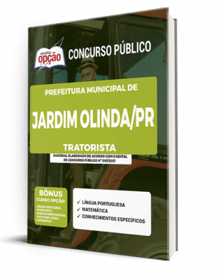Apostila Prefeitura de Jardim Olinda - PR - Tratorista