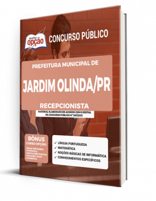 Apostila Prefeitura de Jardim Olinda - PR - Recepcionista