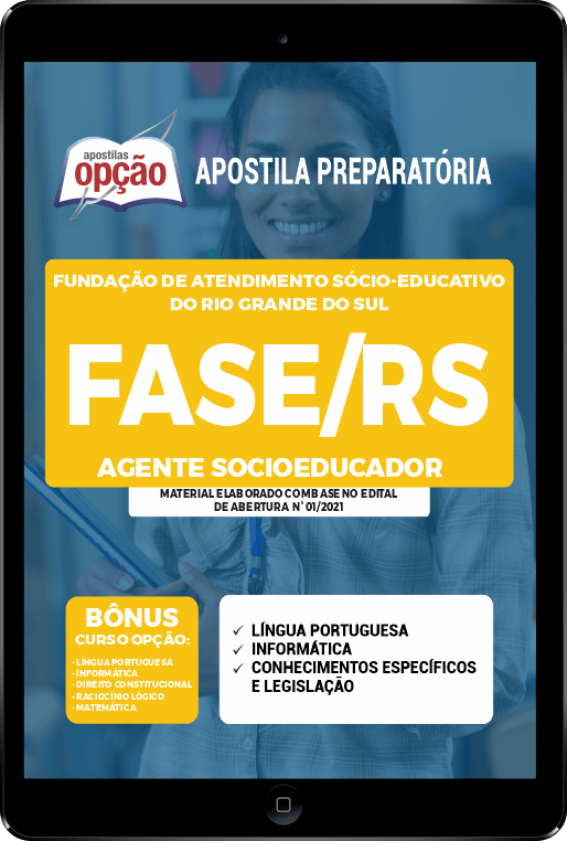 Apostila FASE-RS PDF - Agente Socioeducador 2021