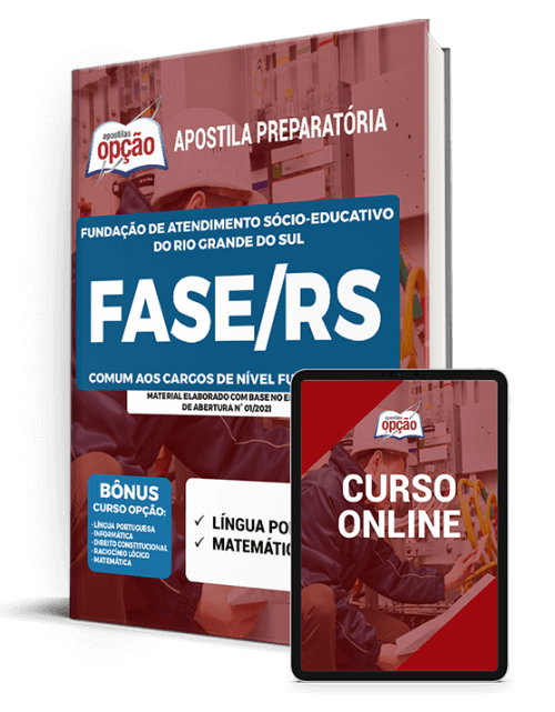 Apostila FASE-RS 2021 - Comum aos Cargos de Nível Fundamental