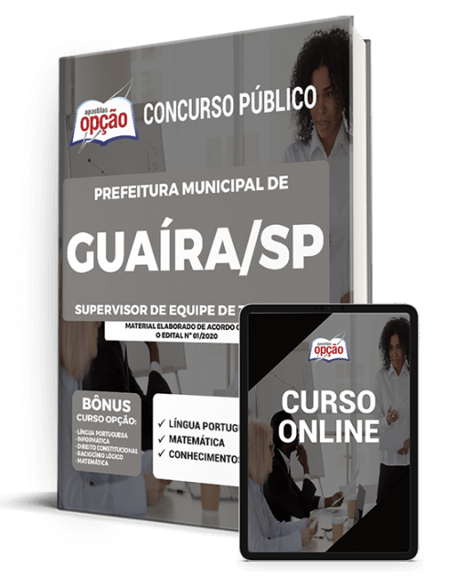 Apostila Pref de Guaíra - SP 2021 - Supervisor de Equipe de Trabalho