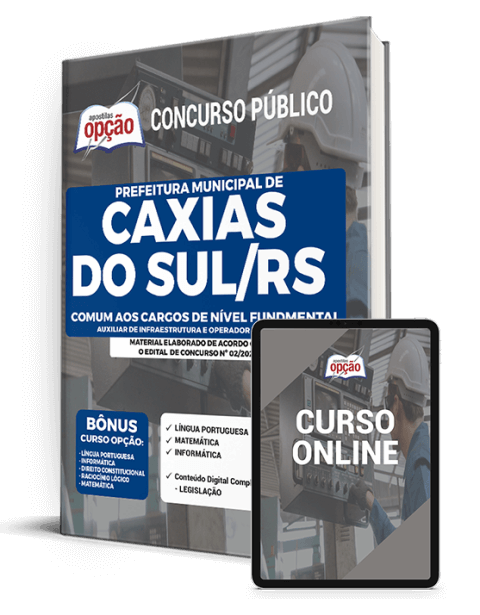 Apostila Prefeitura de Caxias do Sul - RS 2021 - Fundamental