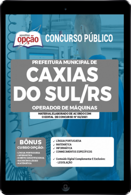 Apostila Prefeitura de Caxias do Sul - RS PDF - Operador de Máquinas