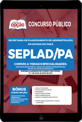 Apostila SEPLAD-PA em PDF - Comum a Todas as Especialidades