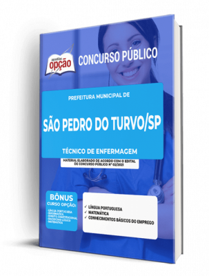 Apostila Prefeitura de São Pedro do Turvo - SP - Técnico de Enfermagem
