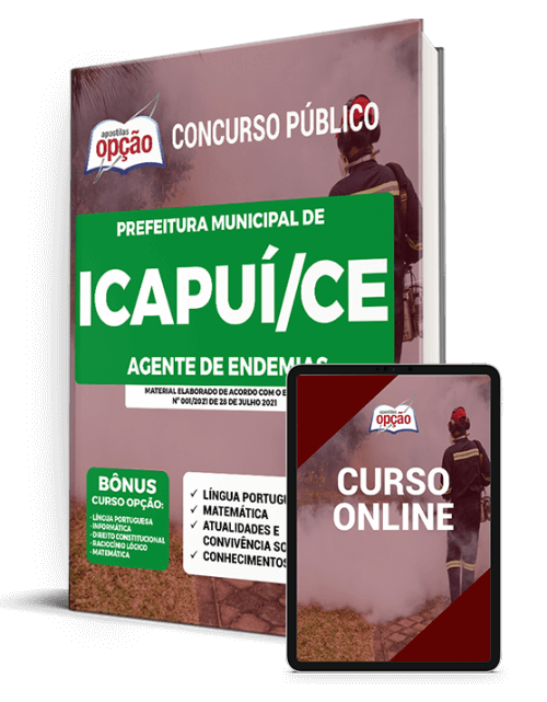 Apostila Prefeitura de Icapuí - CE 2021 - Agente de Endemias