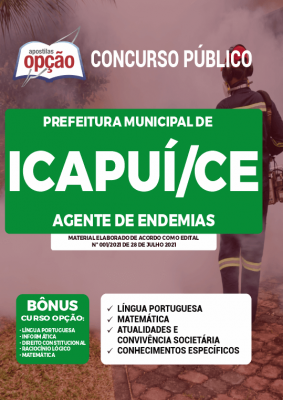 Apostila Prefeitura de Icapuí - CE - Agente de Endemias