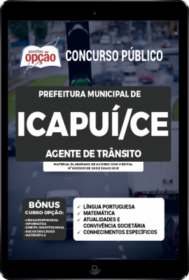 Apostila Prefeitura de Icapuí - CE em PDF - Agente de Trânsito