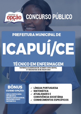 Apostila Prefeitura de Icapuí - CE - Técnico em Enfermagem