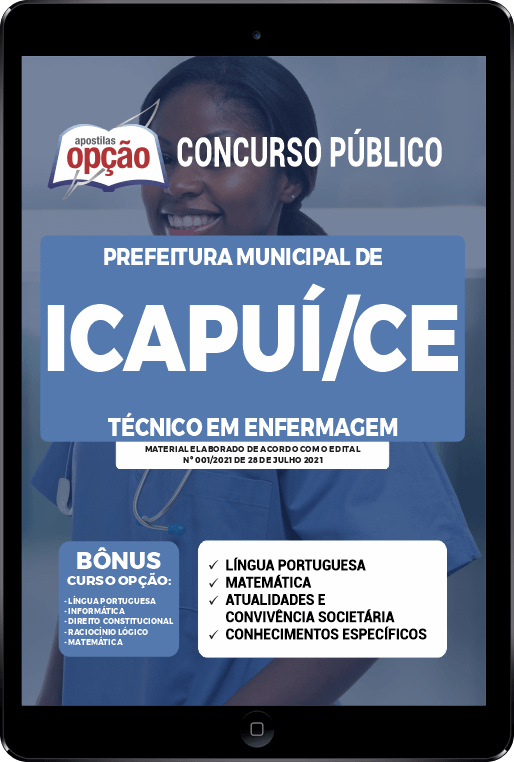 Apostila Prefeitura de Icapuí - CE PDF - Técnico em Enfermagem 2021