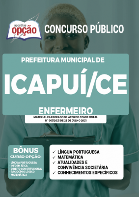 Apostila Prefeitura de Icapuí - CE - Enfermeiro