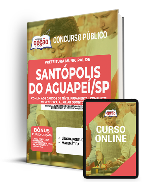 Apostila Pref Santópolis do Aguapeí SP 2021 Fundamental