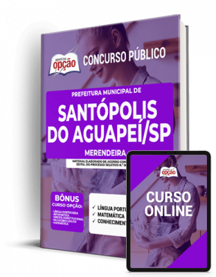 Apostila Prefeitura de Santópolis do Aguapeí - SP - Merendeira