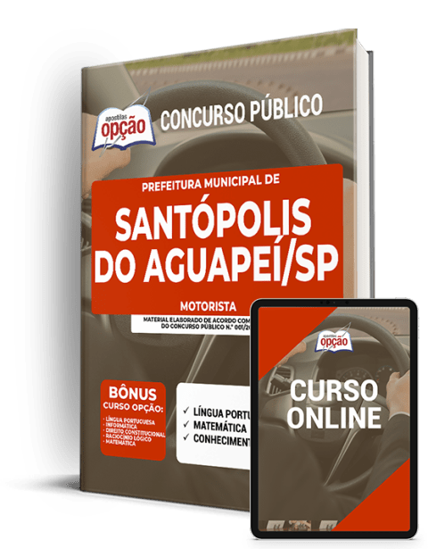 Apostila Pref Santópolis do Aguapeí SP 2021 Motorista