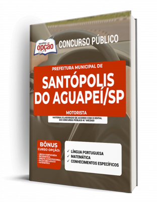 Apostila Prefeitura de Santópolis do Aguapeí - SP - Motorista