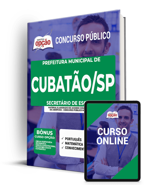 Apostila Prefeitura de Cubatão - SP 2021 - Secretário de Escola